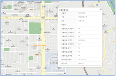 긴급구조 119 GIS 시스템 주요 기능 화면 2